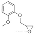 Oxirane, 2 - [(2-méthoxyphénoxy) méthyl] CAS 2210-74-4